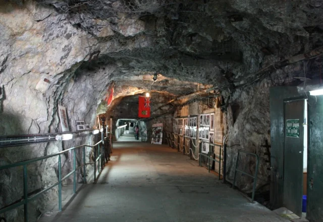 World war II tunnel (Gibraltar) Gibraltar - Great Britain