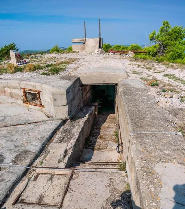 Zvizdulja Bunkers (Žirje) Opčina Šibenik - Žirje - Croatia