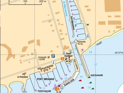 Le port Miramar (La Londe-les-Maures) Var - France