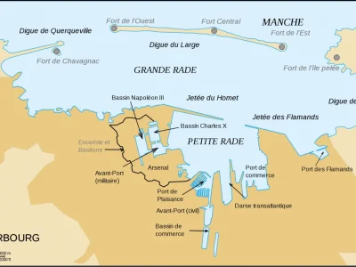Port Chantereyne (Cherbourg-en-Cotentin) Manche - France