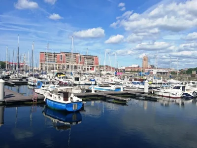 Port du bassin de la Marine (Dunkerque) Nord - France