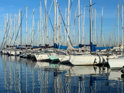 Port de Martigues jonquières (Martigues) Bouches-du-Rhône - France