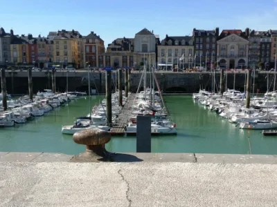 Port de Dieppe (Dieppe) Seine-Maritime - France