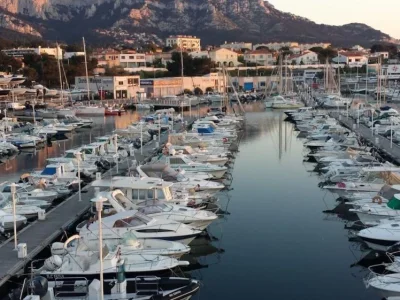 Port de la Pointe Rouge (Marseille) Bouches-du-Rhône - France