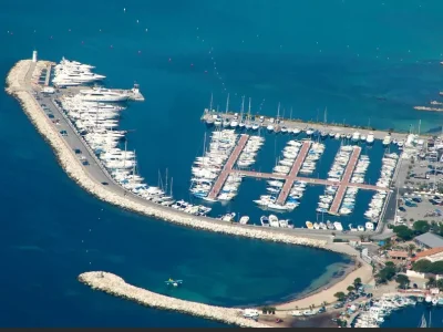 Port Gallice (Juan-les-Pins-Cap d'Antibes) Alpes-Maritimes - France