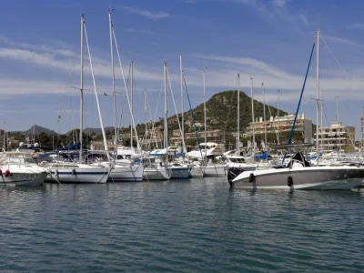 Port La Napoule (Mandelieu-La Napoule) Alpes-Maritimes - France