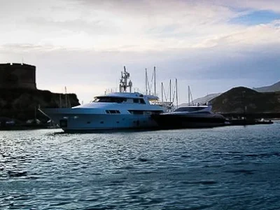 Porticciolo di Bosa Marina in Sardegna, Italy - Image 1