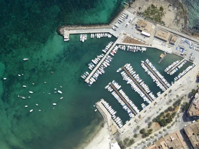 Puerto Colonia de Sant Jordi (Colònia de Sant Jordi) Mallorca - Mallorca - Spain