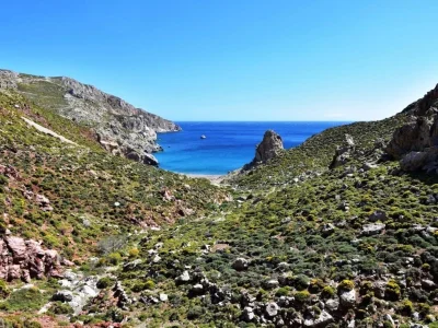 Tholos beach - South Aegean - Tilos - Greece