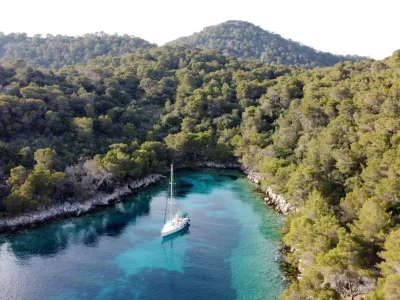 Uvala Mala Letišća (Pasadur) Opčina Lastovo - Prežba - Croatia