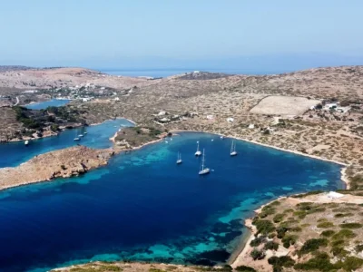 Arkoi bay (Arki) South Aegean - Arkoi - Greece