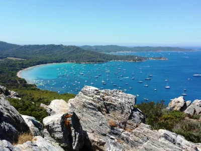 Baie de l'Alycastre - Var - Île de Porquerolles - France