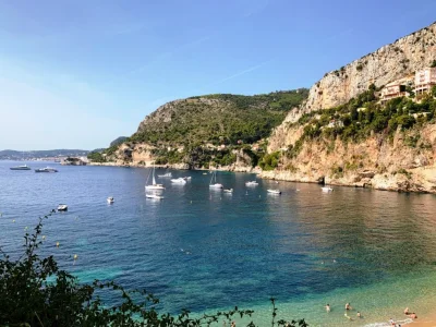 Baie de Saint-Laurent (Cap-d'Ail) Alpes-Maritimes - France