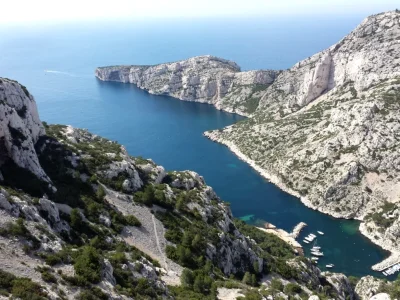 Calanque de Morgiou (Marseille) Bouches-du-Rhône - France