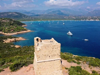 Golfe de Pinarellu (Pinarellu) Corse-du-Sud - Corse - France