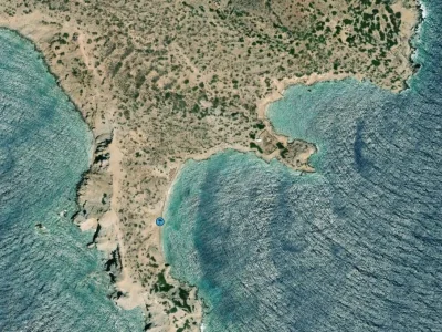 Gramvousa beach - South Aegean - Nisida Gramvousa - Greece