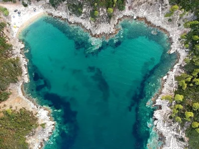 Heart shaped bay (Sarti) Central Macedonia - Greece