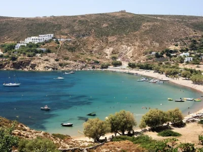 Kampos beach (Kampos) South Aegean - Patmos - Greece