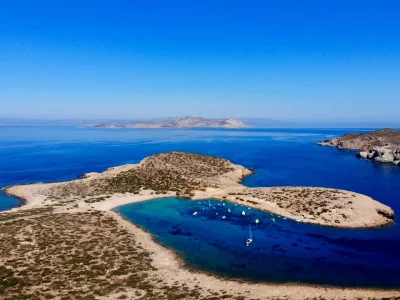 Kalotaritissa beach - South Aegean - Amorgos - Greece