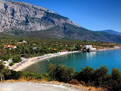 Limnionas beach (Limnionas) North Aegean - Samos - Greece