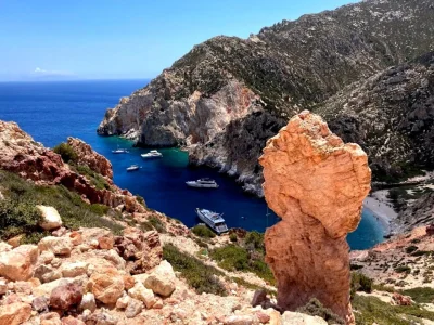 Maskoula lighthouse - South Aegean - Polyaigos - Greece