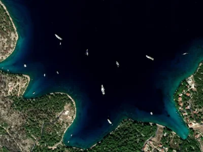 Milna bay (Milna) Opčina Milna - Brač - Croatia