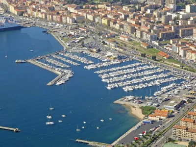 Port Tino Rossi (Ajaccio) Corse-du-Sud - Corse - France