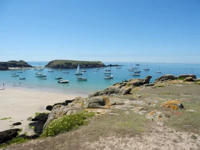 Plage du Béniguet (Île-d'Houat) Morbihan - Île-d'Houat - France