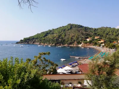 Spiaggia di Bagnaia (Bagnaia) Livorno - Elba - Italy