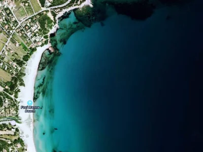 Spiaggia di Foxi Manna (Foxi Manna) Ogliastra - Sardegna - Italy