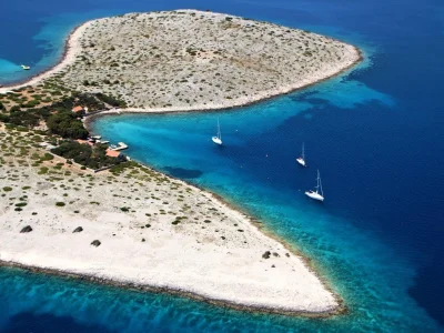 Otok Ravni Žakan - Opčina Murter - Ravni Žakan - Croatia