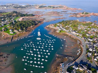 Port de Ploumanac'h (Perros-Guirec) Côtes-d’Armor - France