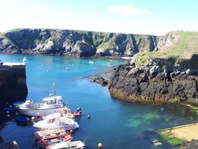 Port du Stiff (Ouessant) Finistère - Île d' Ouessant - France