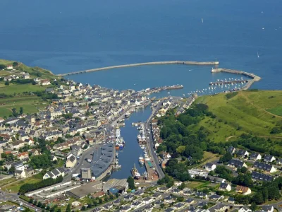 Port-en-Bessin (Port En Bessin Huppain) Calvados - France