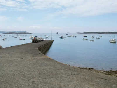 Port Saint-Sauveur (Pleumeur-Bodou) Côtes-d’Armor - Île Grande - France