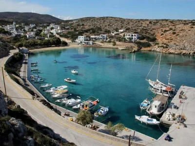 Iraklia quay (Ag. Georgios) South Aegean - Iraklia - Greece