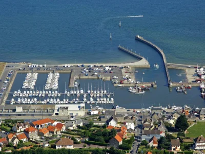 Le port de Grandcamp-Maisy (Grandcamp-Maisy) Calvados - France