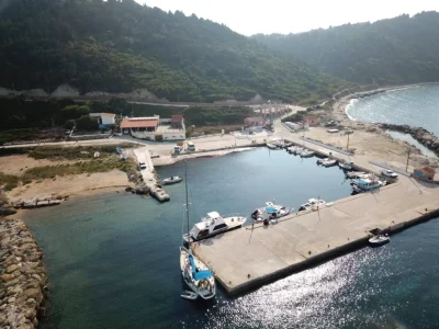 Mathraki Port (Mathraki) Ionian Islands - Mathraki - Greece
