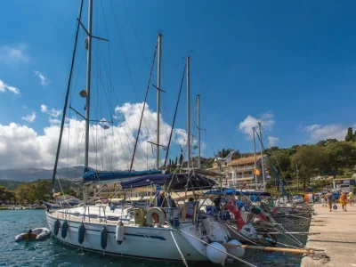 Port of Kassiopi (Kassopei) Ionian Islands - Corfu - Greece