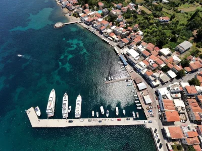 Port of Kardamyla (Marmaro) North Aegean - Chios - Greece