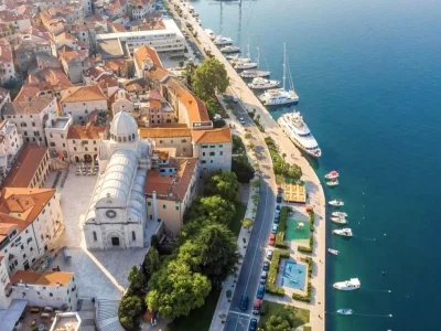 Šibenik Town quay (Šibenik) Opčina Šibenik - Croatia
