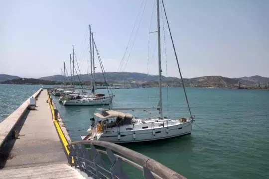Port of Volos pier