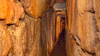 Ancient underground aqueduct in Novalja