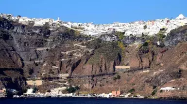 Old port Santorini