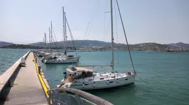 Port of Volos pier