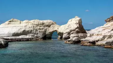 Sea caves-white cliffs